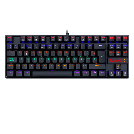 Teclado Redragon Kumara Rainbow K552 Black SP